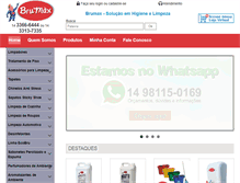 Tablet Screenshot of brumax.com.br